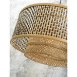 BHUTANW2ADB5030BN lampa ścienna w stylu boho bambusowa bhutan good&mojo 4