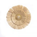 THE DOUBLE TROUBLE M - Lampa ścienna Trawa morska Ø46cm