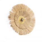 THE DOUBLE TROUBLE M - Lampa ścienna Trawa morska Ø46cm - obrazek 2