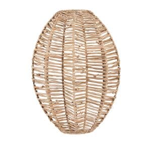 Bazar Bizar kinkiet rafia The Avanti Wall Applique - przód