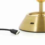 Przenośna lampa stołowa Glow Sinatra w sypialni