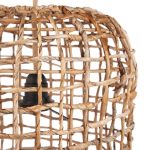 THE KUSO PENDANT NATURAL M - Abażur z liści bananowca szer. 30cm - obrazek 3