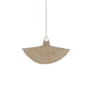 THE QUBBA natural M - Lampa wisząca z hiacyntu wodnego Ø60cm
