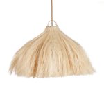 THE RAMI PENDANT NATURAL XL - Lampa wisząca z włókna konopnego Ø110cm