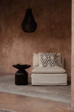 THE TEARDROP - Żyrandol z Drewnianych Koralików Kształt Łzy - obrazek 3